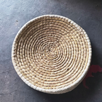 Woven cat bed